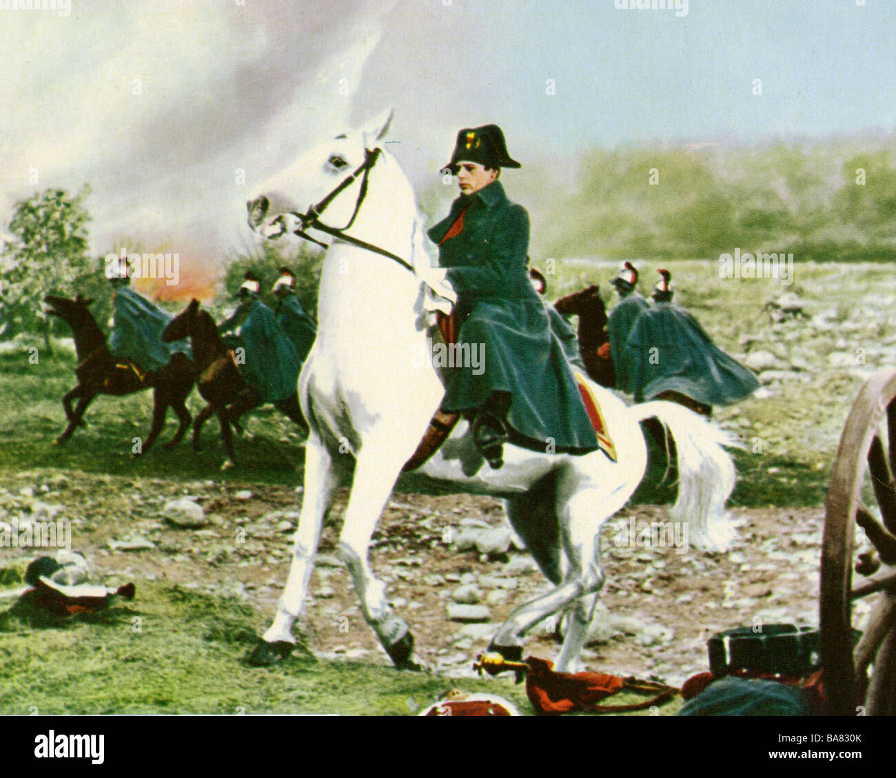 La guerra e la pace 1956 Carlo Ponti film con Herbert Lom come Napoleone Foto Stock