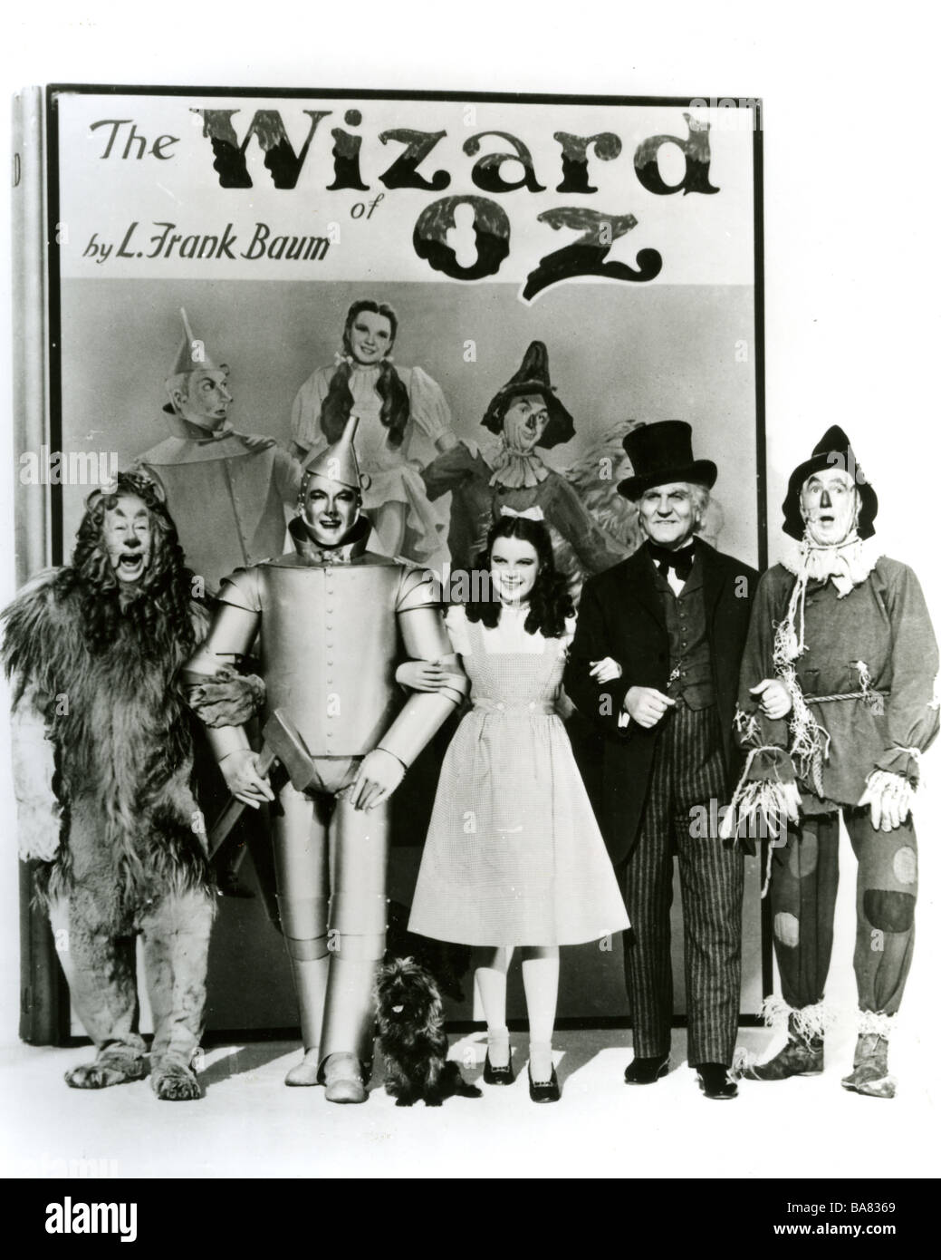 THE WIZARD OF OZ 1939 MGM film con Judy Garland basato sul libro di L Frank Baum Foto Stock