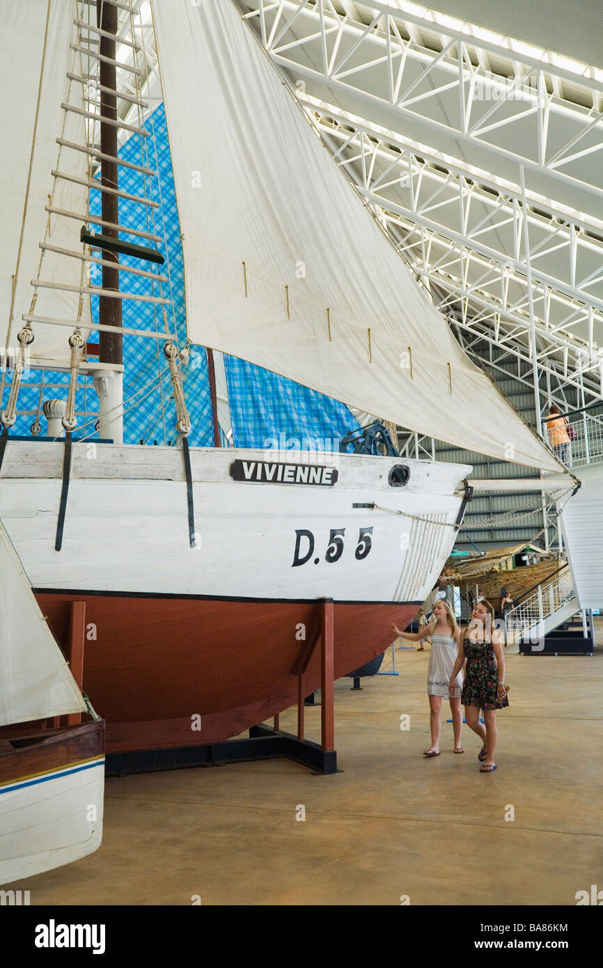 Galleria marittimo nel Museo e Galleria d'Arte del Northern Territory. Darwin, Territorio del Nord, l'AUSTRALIA Foto Stock