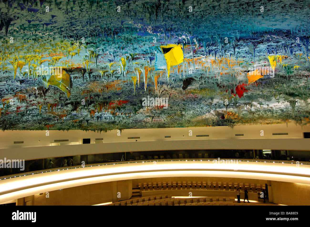 Svizzera : Ginevra cupola del 'Palais des Nations" (Palazzo delle Nazioni) Foto Stock