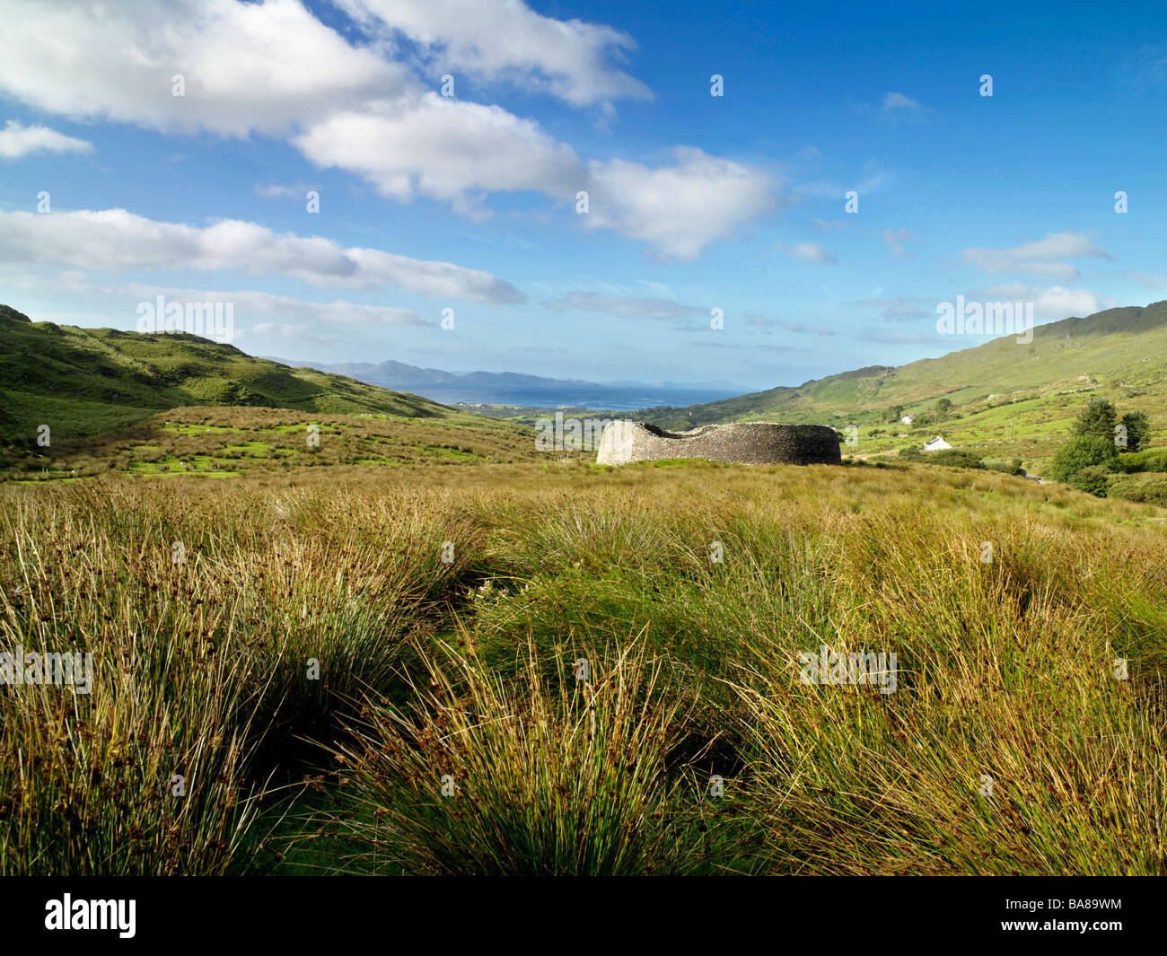 Staigue Fort Anello di Kerry Kerry Wild modo atlantico Foto Stock