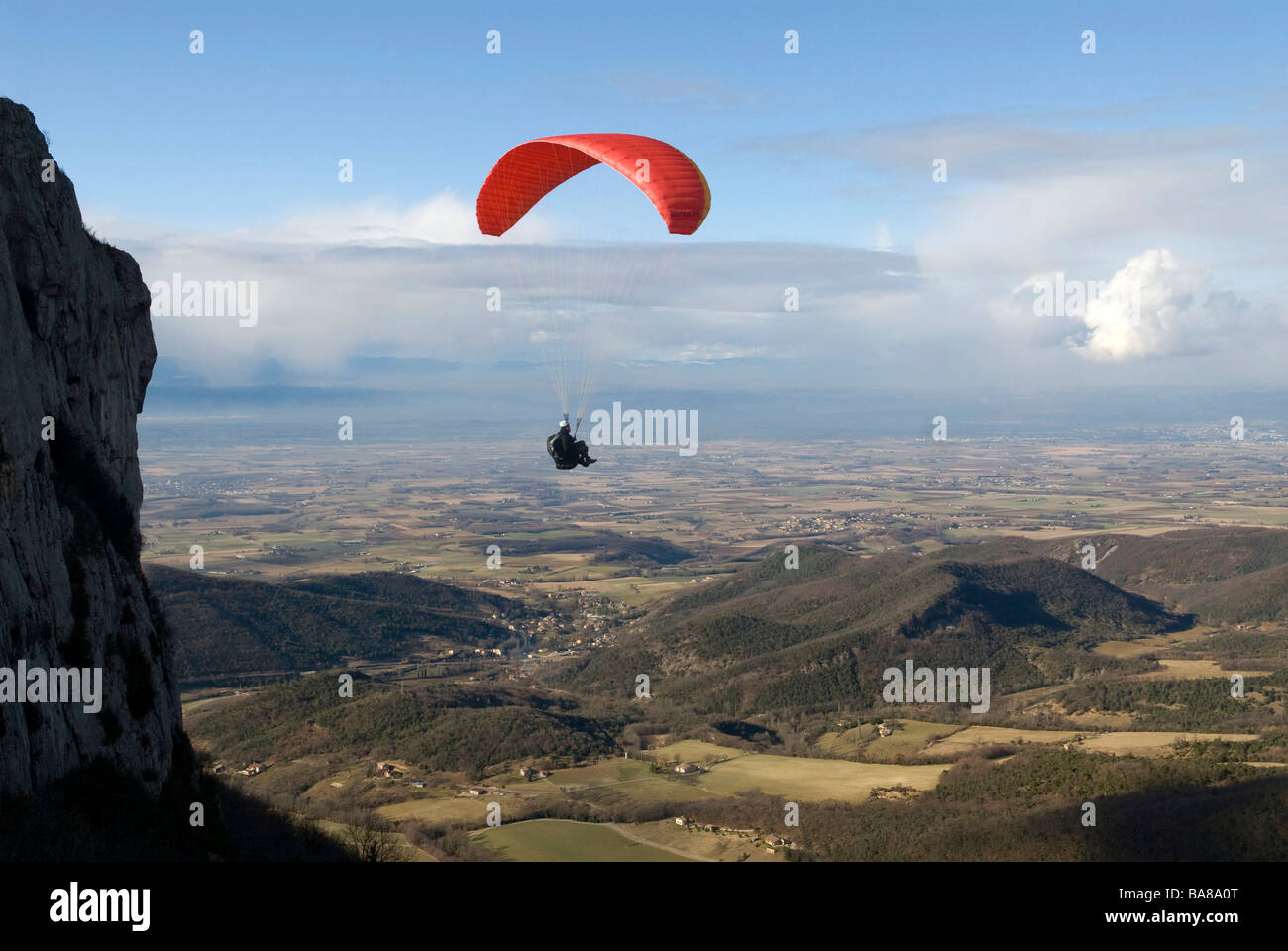 Vercors (26): parapendio Foto Stock