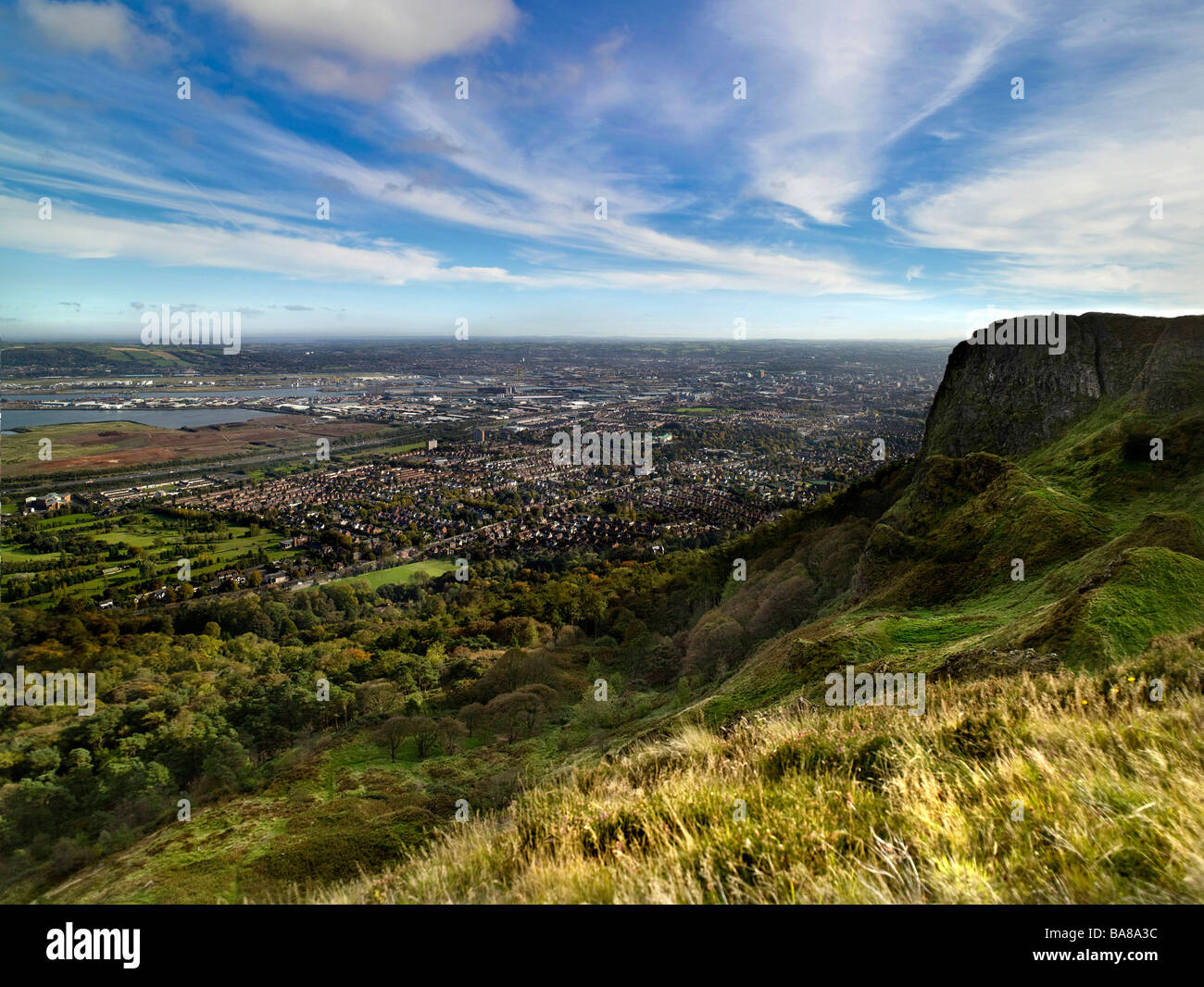 Grotta Hill Belfast Irlanda del Nord Foto Stock
