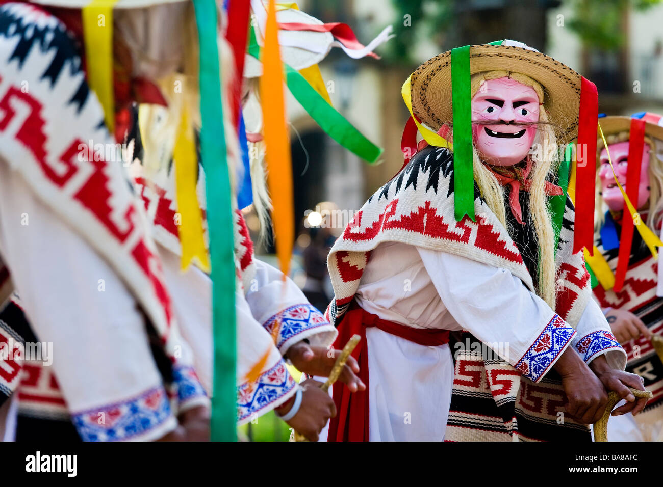 Michoacan ballerini Patzcuaro Michoacan Messico Foto Stock