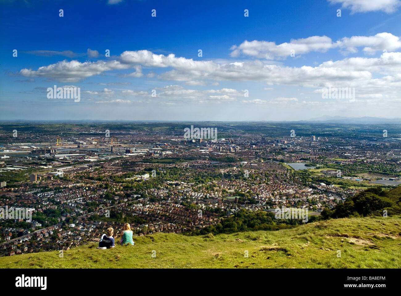 Grotta Hill Belfast Irlanda del Nord Foto Stock