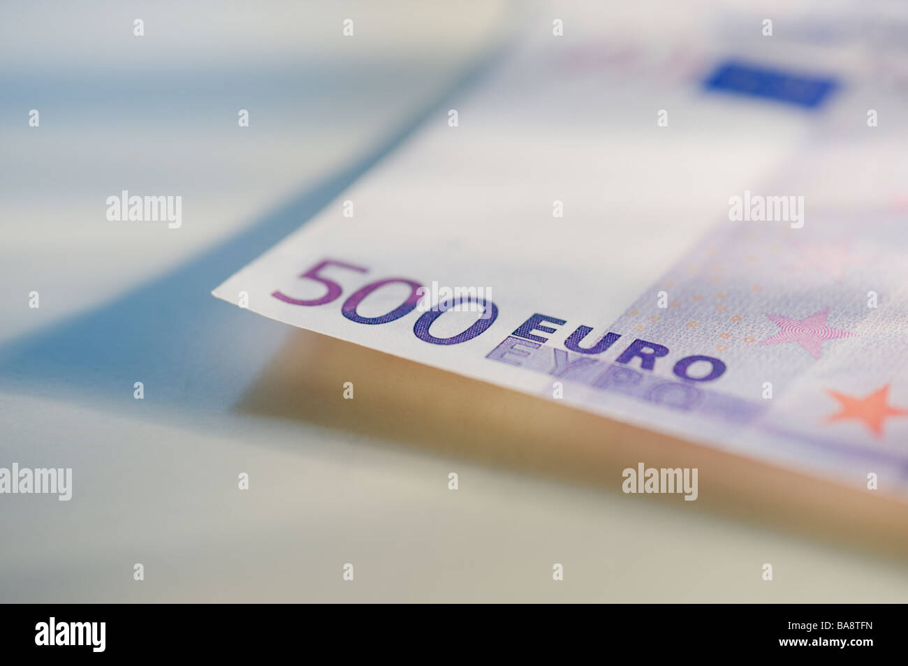 banconota da 500 euro Foto Stock