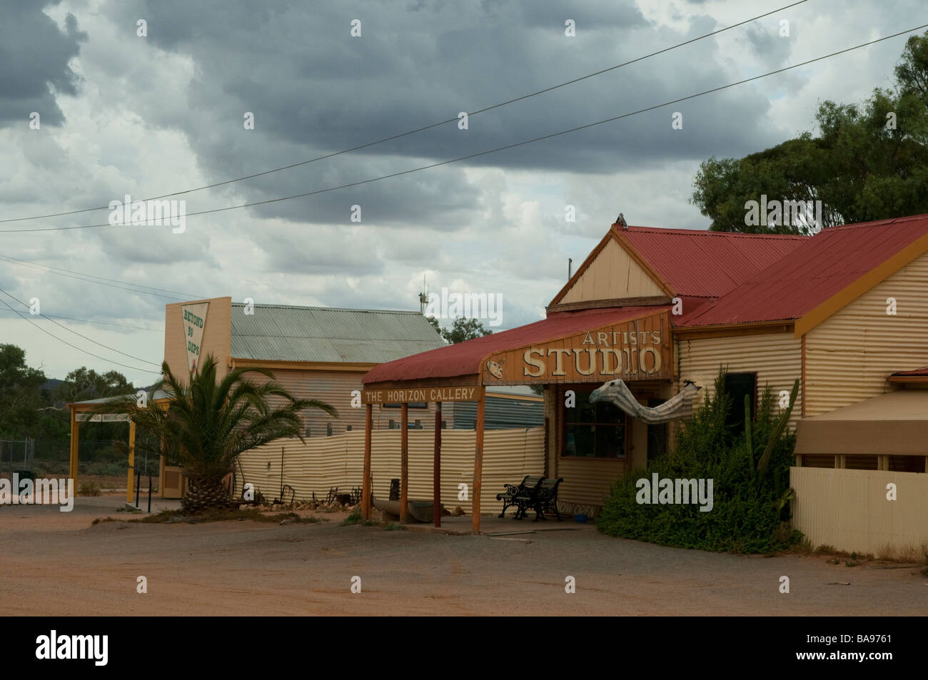 Galleria d'arte a Silverton Nuovo Galles del Sud Australia Foto Stock