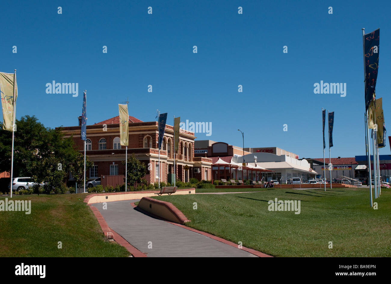 Architettura storica Bathurst NSW Australia Foto Stock