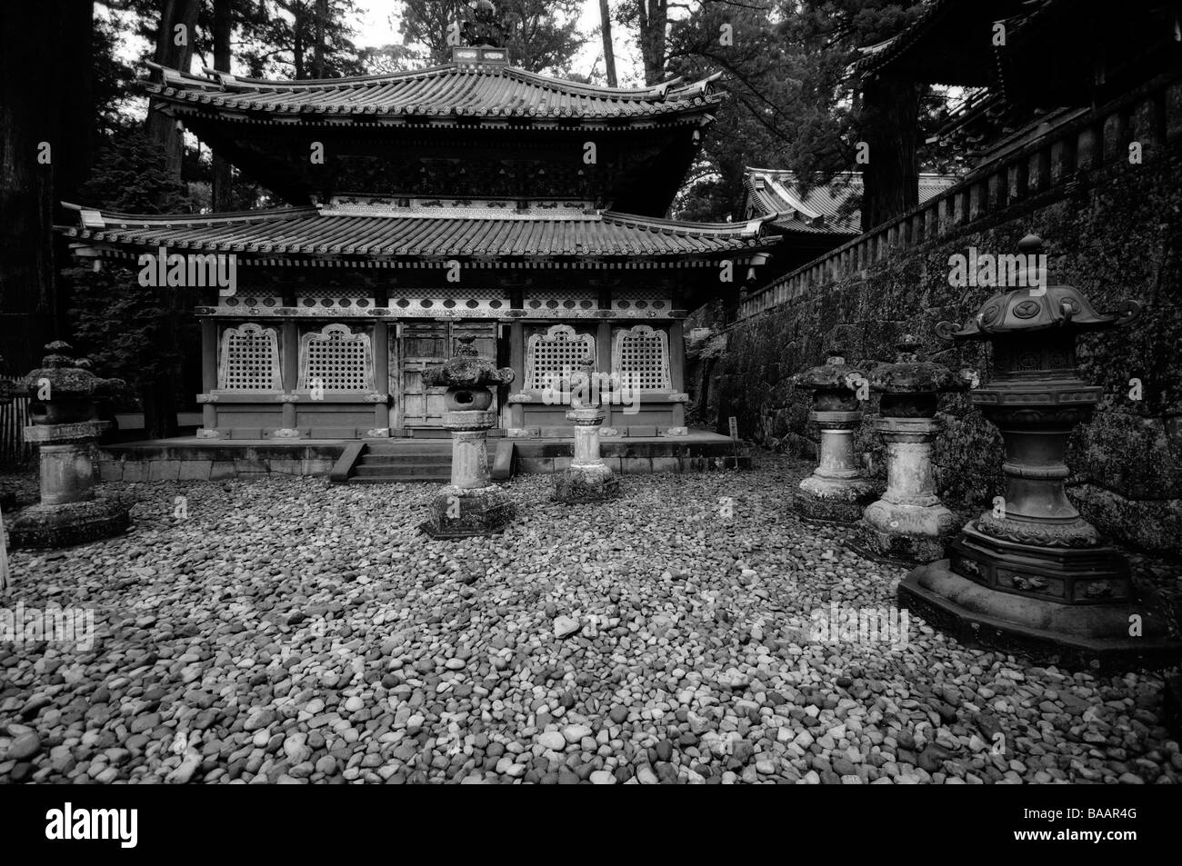 Rinzo (magazzino rotativo del ripiano). Tosho-gu il sacrario scintoista. Area di santuari e templi di Nikko. Prefettura di Tochigi. Giappone Foto Stock