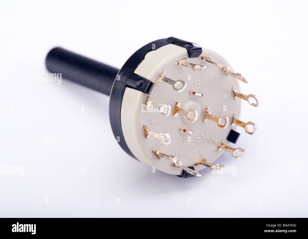 commutatore rotante Foto Stock