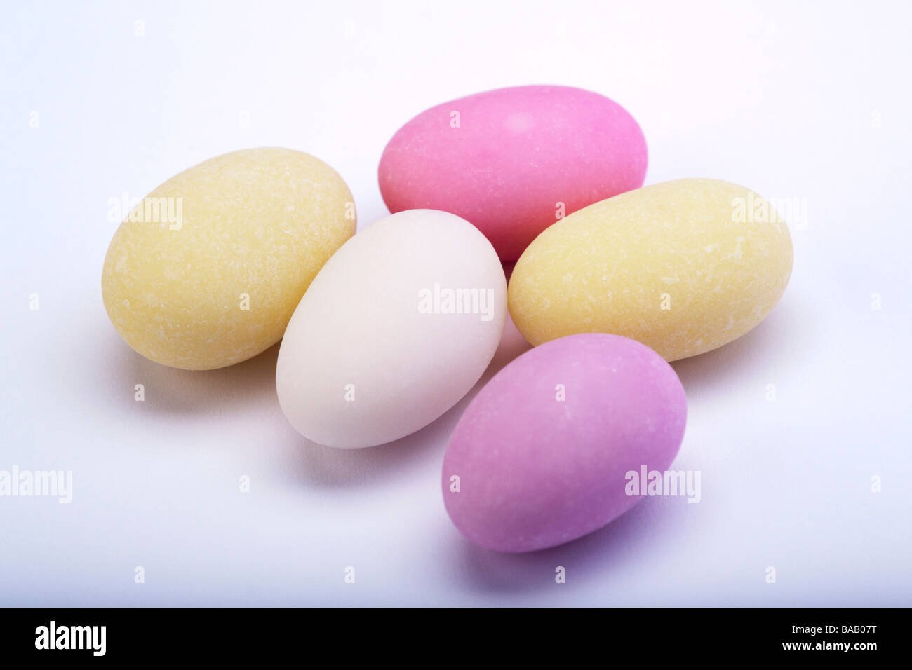 mandorle zuccherate Foto Stock