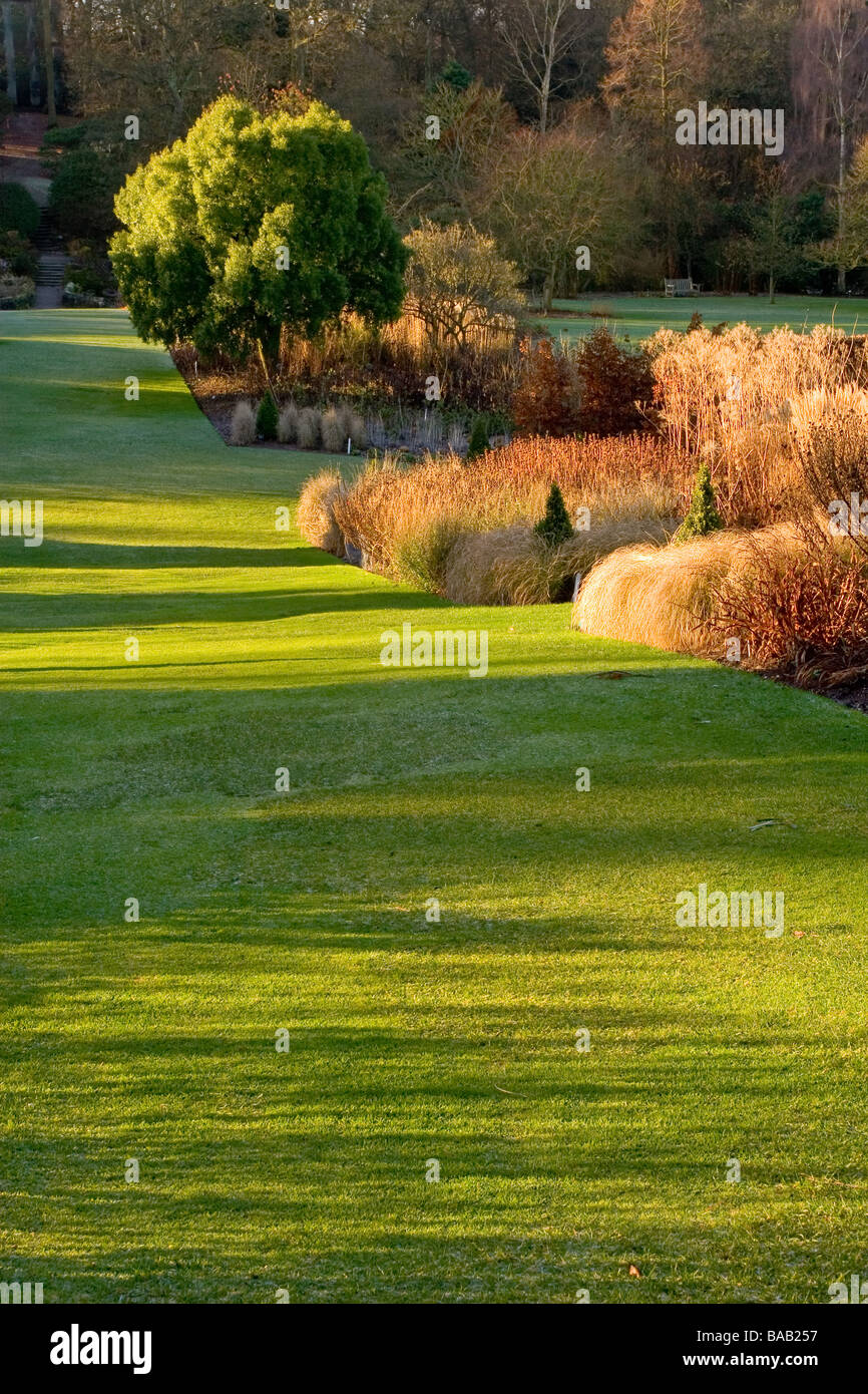 Il Royal Horticultural Society Garden Harlow Carr in autunno Foto Stock