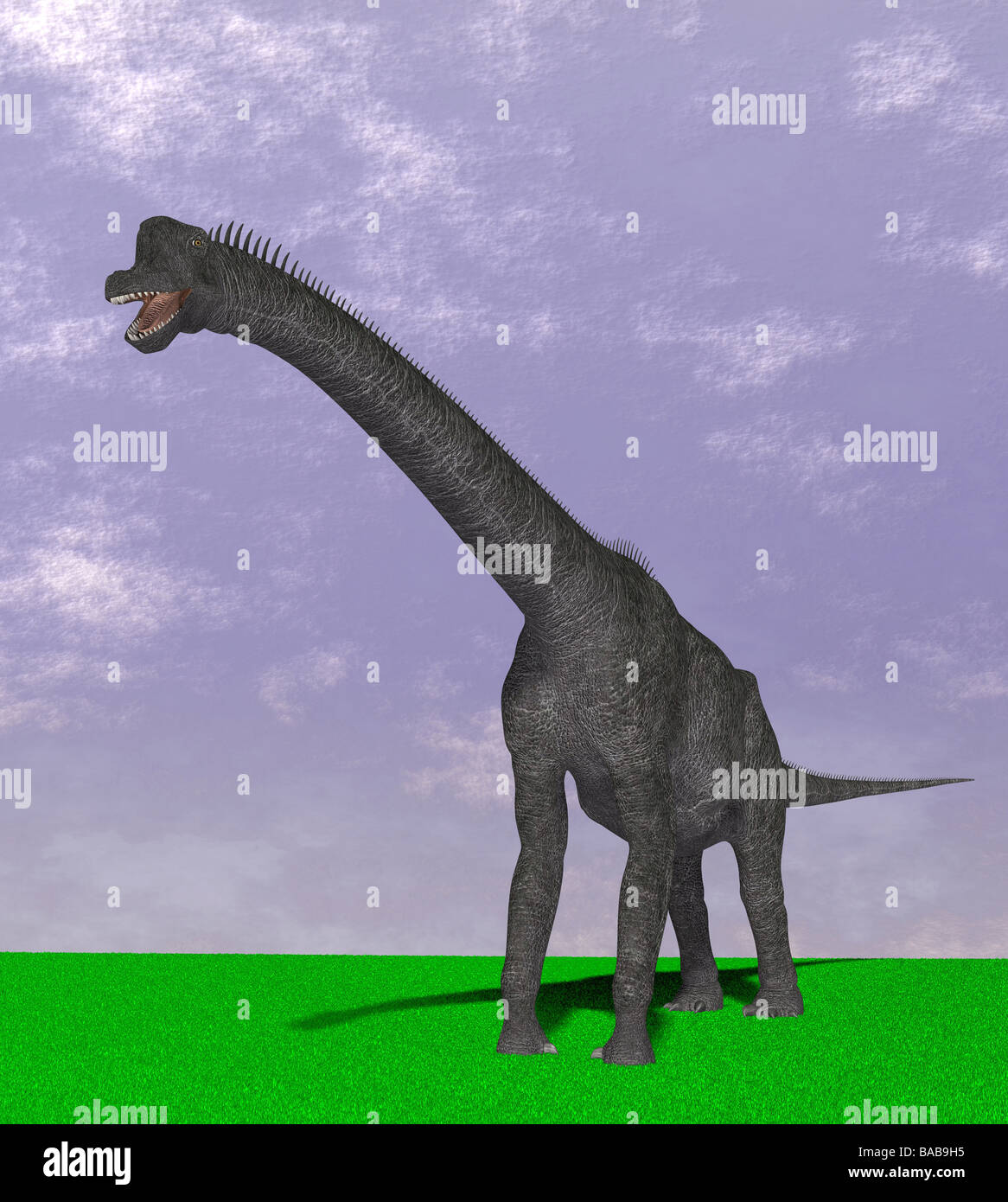 Dinosauro Brachiosaurus Foto Stock