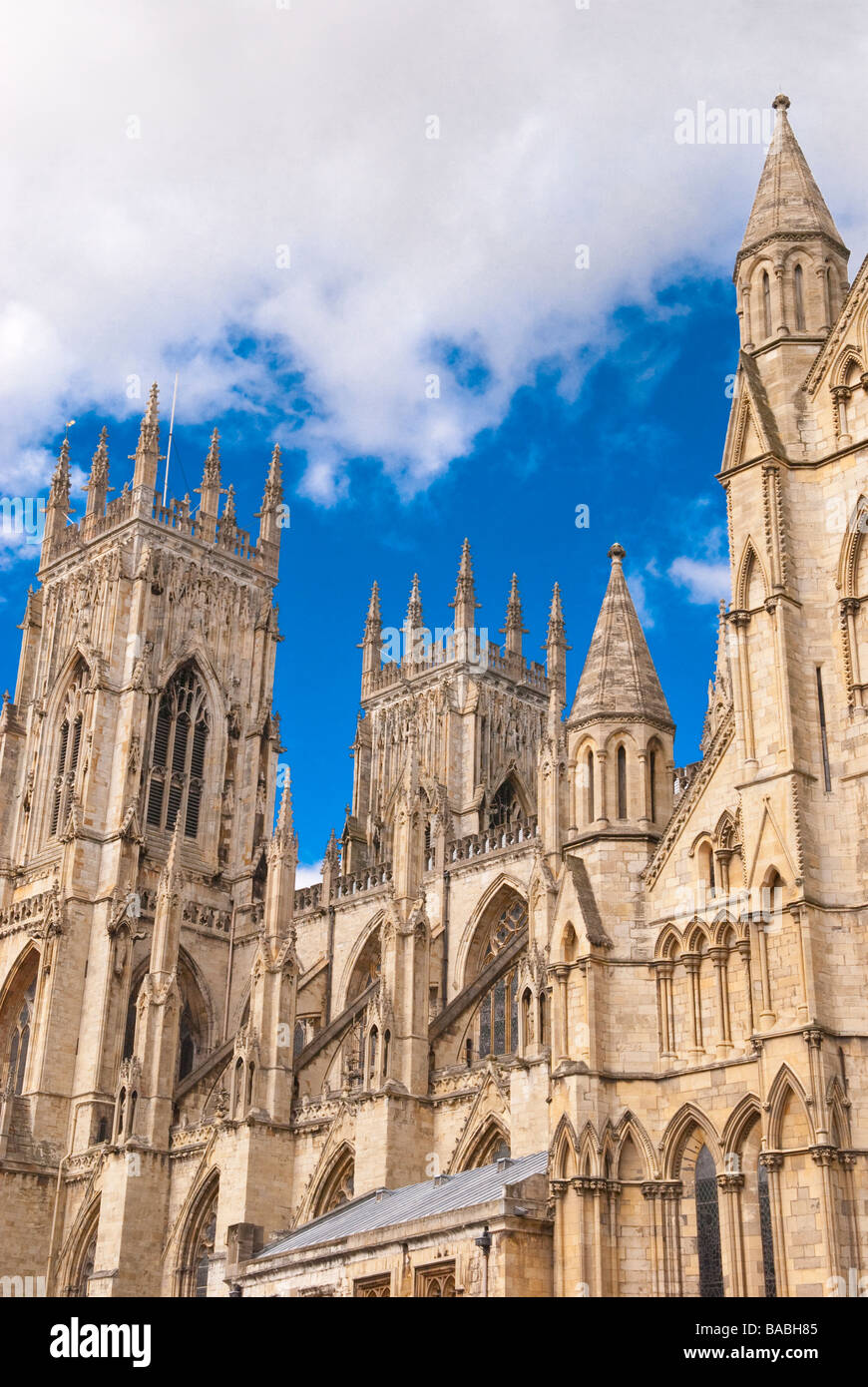 York Minster nella cattedrale di York,Yorkshire, Regno Unito Foto Stock