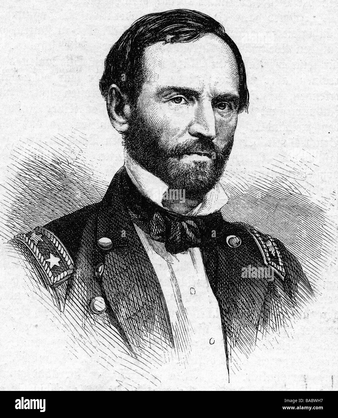 Sherman, William T., 8.2.1820 - 14.2.1891, generale americano, ritratto, incisione, 19th secolo, , Foto Stock