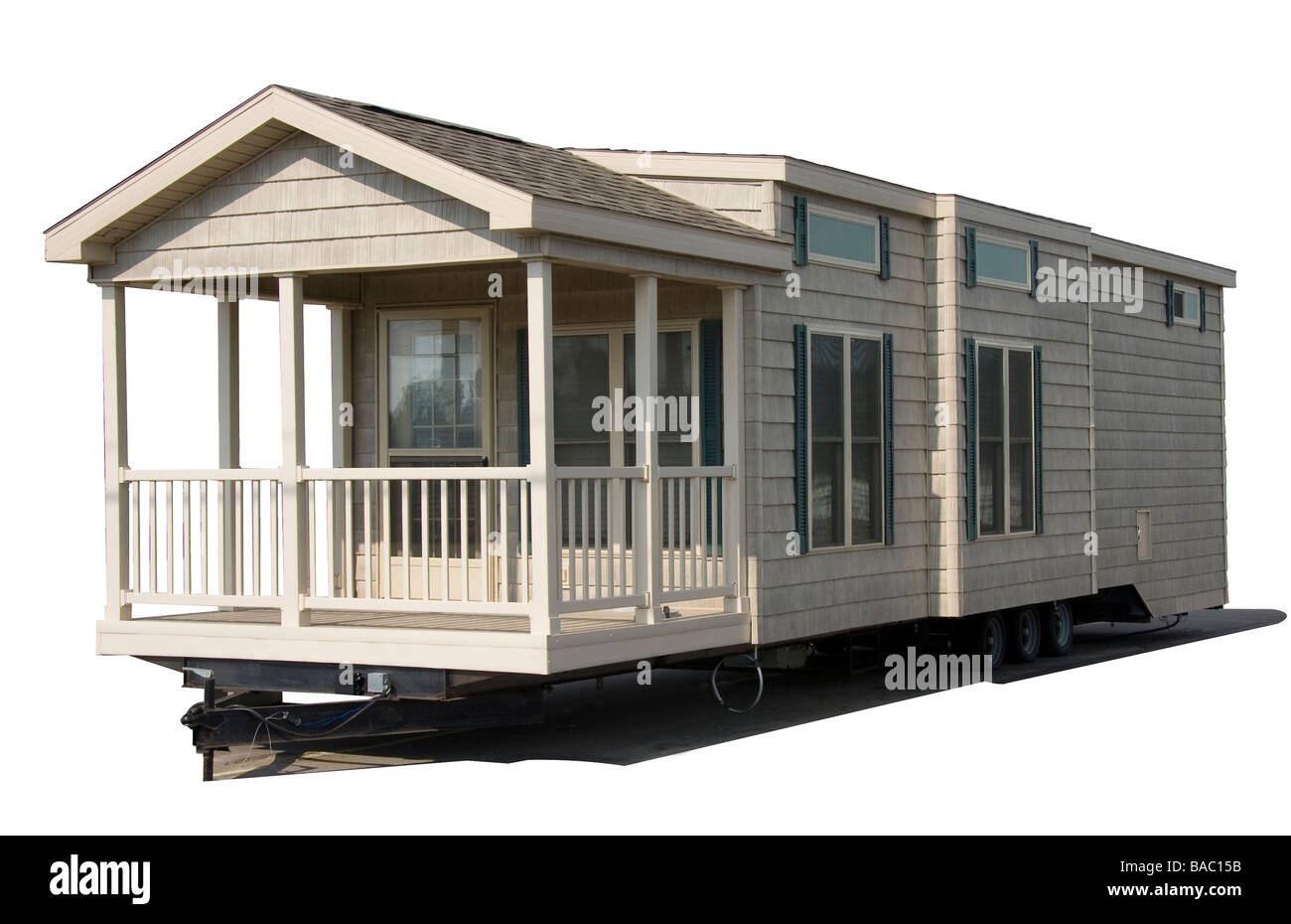 Case mobili Foto Stock