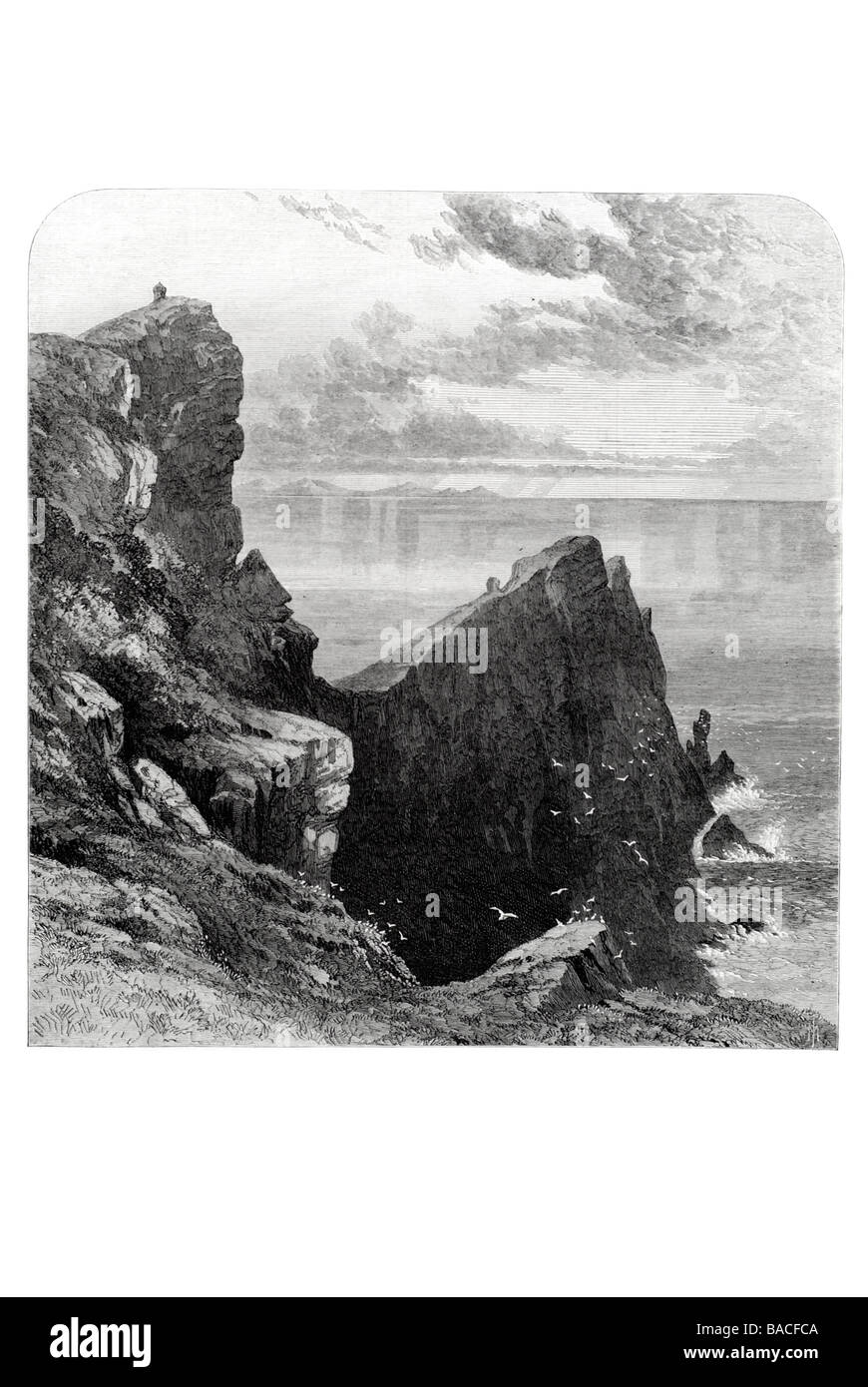 Collina del Faro Capo di Buona Speranza Foto Stock
