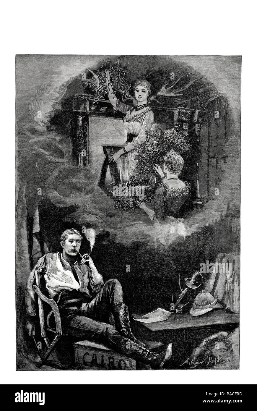 Un Soudan Mirage alla vigilia di Natale Foto Stock