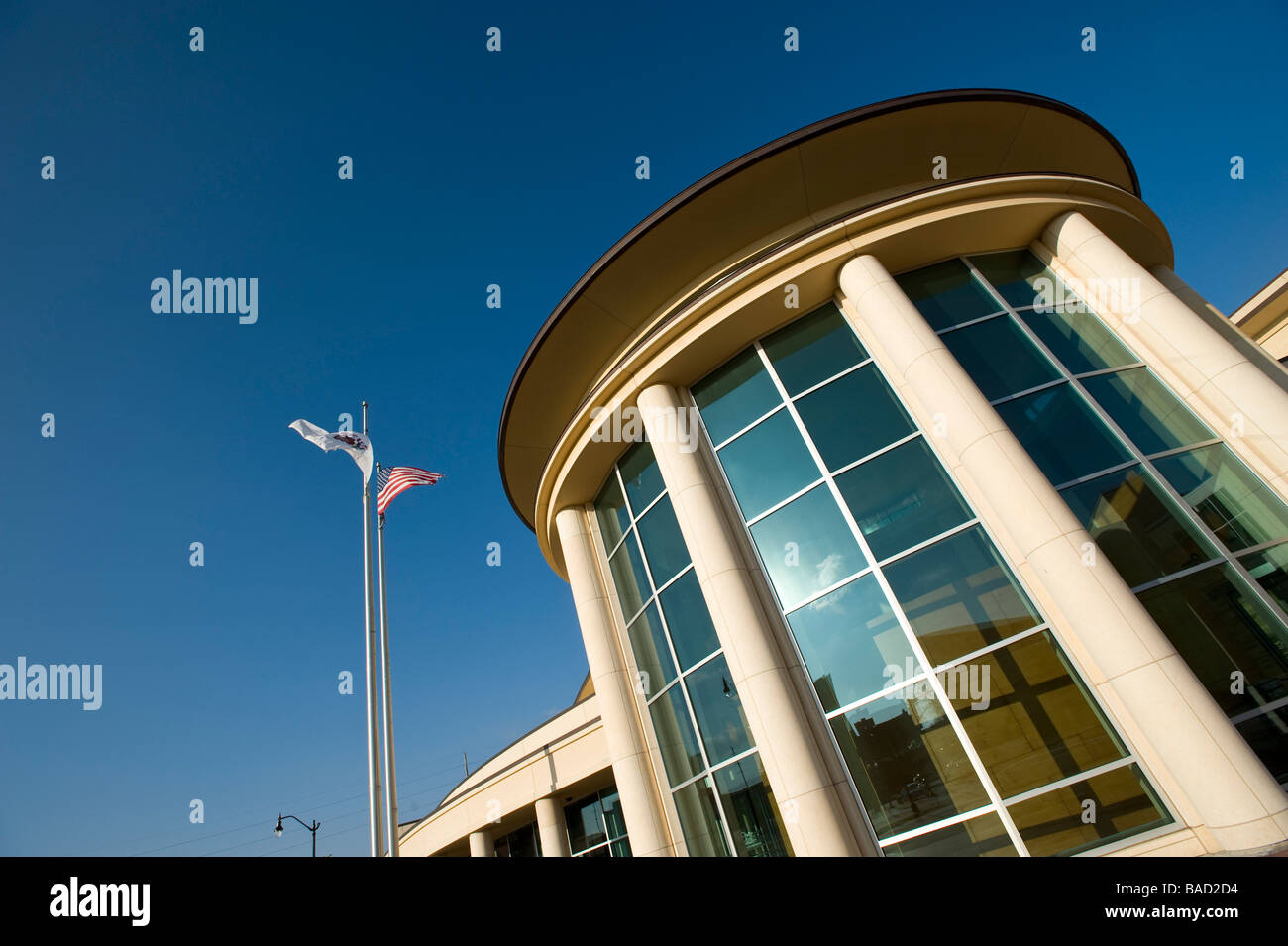 Abraham Lincoln Presidential Library and Museum Springfield Illinois Foto Stock