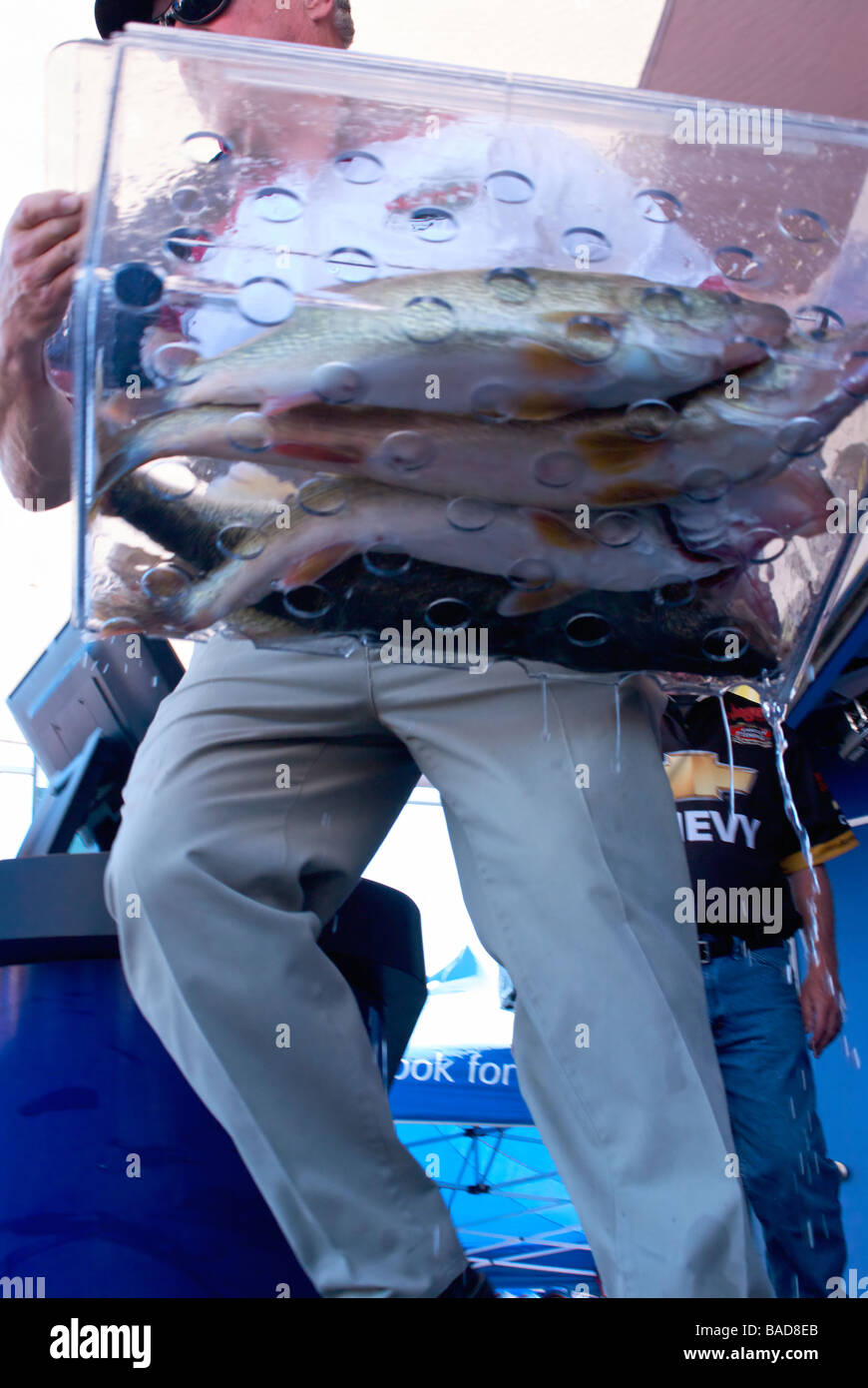 FLW all'aperto Walleye Tour Torneo di pesca Port Clinton Foto Stock