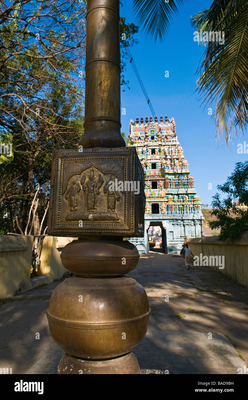 Tempio Someshwara Kumbakonam Tamil Nadu India Foto Stock