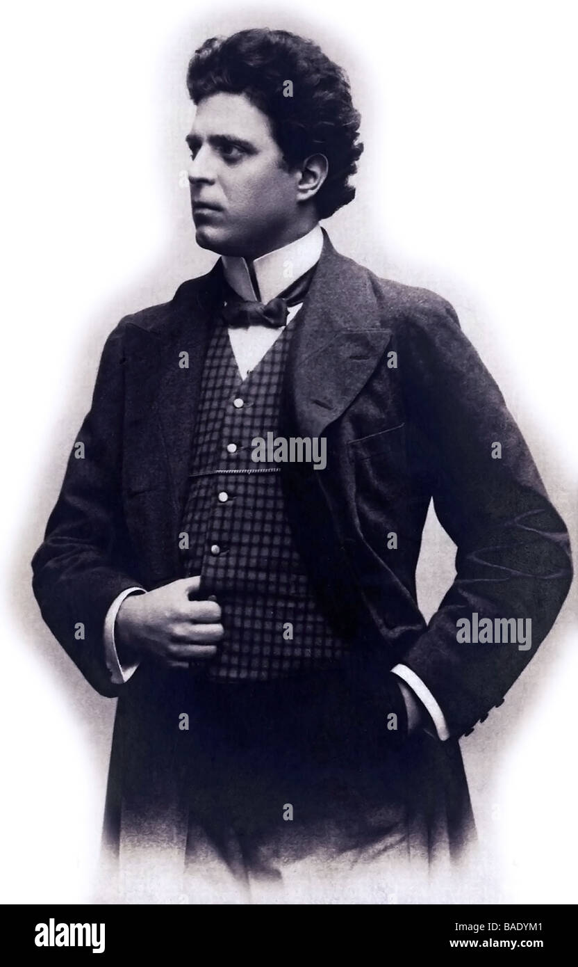 Pietro Mascagni Foto Stock