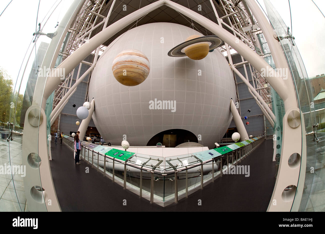 Stati Uniti, New York, il Museo Americano di Storia Naturale, il centro Rose per la terra e lo spazio Foto Stock