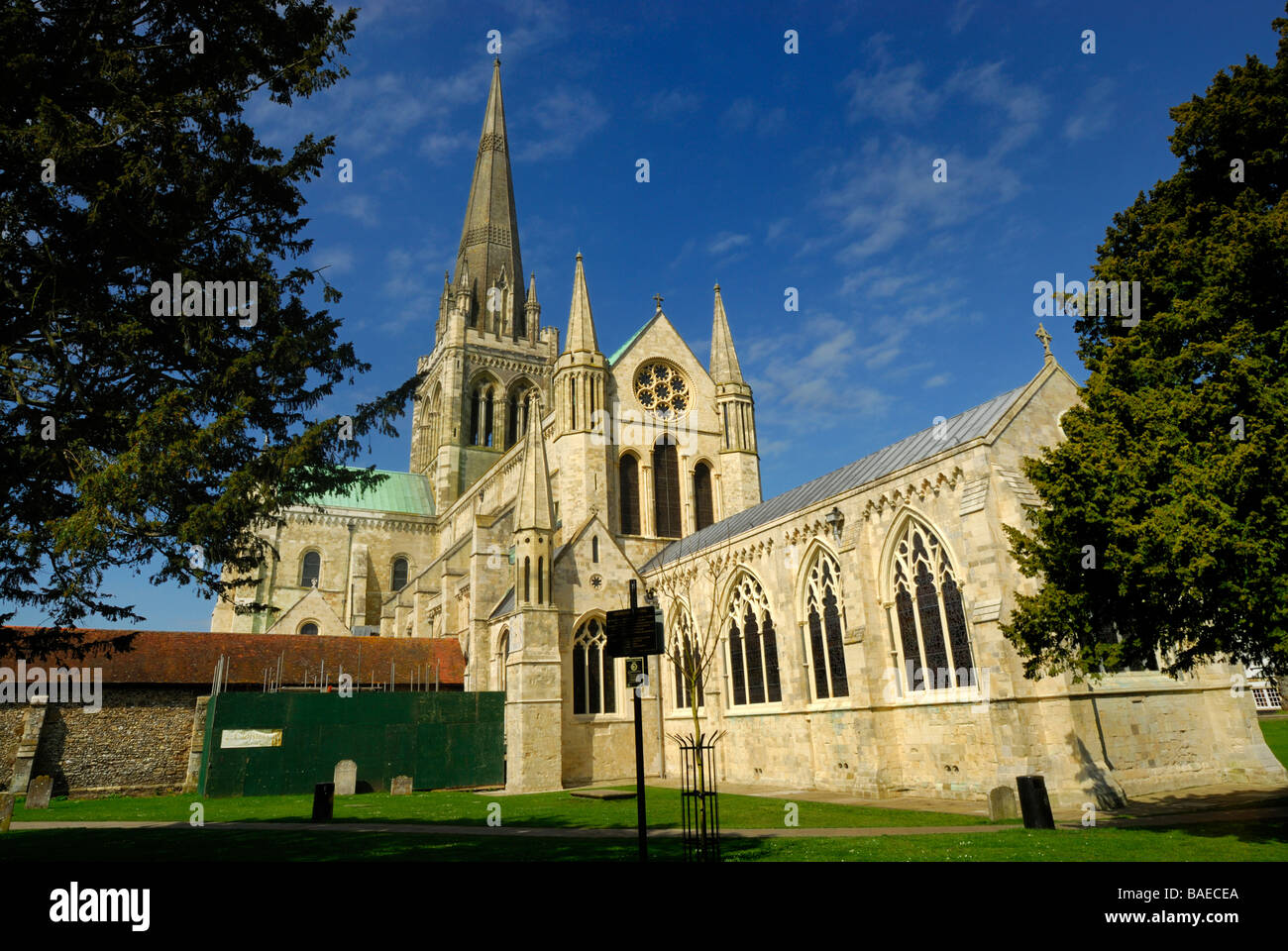 Chichester Cathedral, Chichester West Sussex England Regno Unito Foto Stock