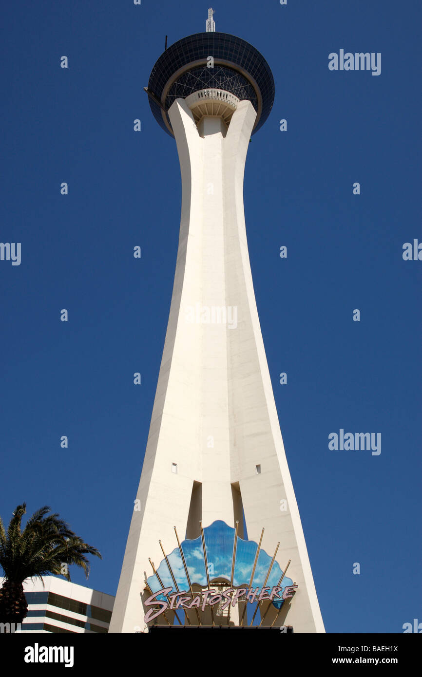 Stratosphere Tower las vegas boulevard las vegas nevada usa Foto Stock