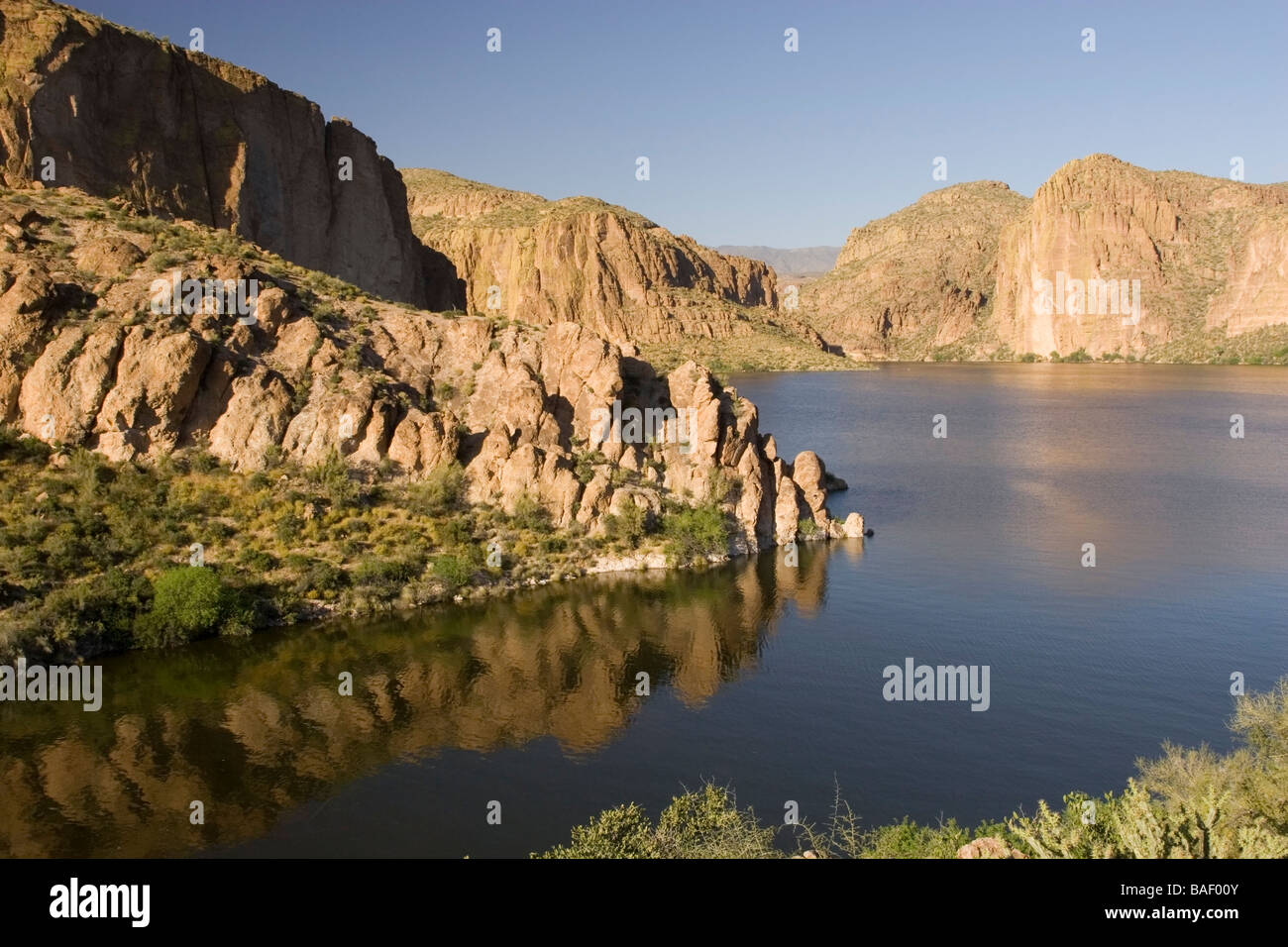 Canyon Lake - Apache Trail, Arizona Foto Stock