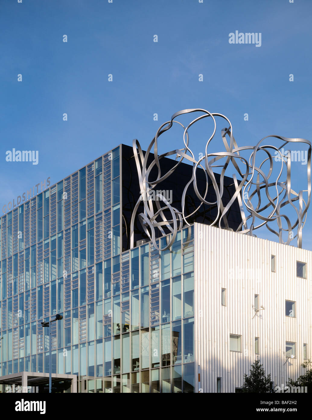 Ben Pimlott edificio Goldsmiths College, Londra, Regno Unito, Alsop Architects Limited, Ben pimlott edificio orafi Foto Stock