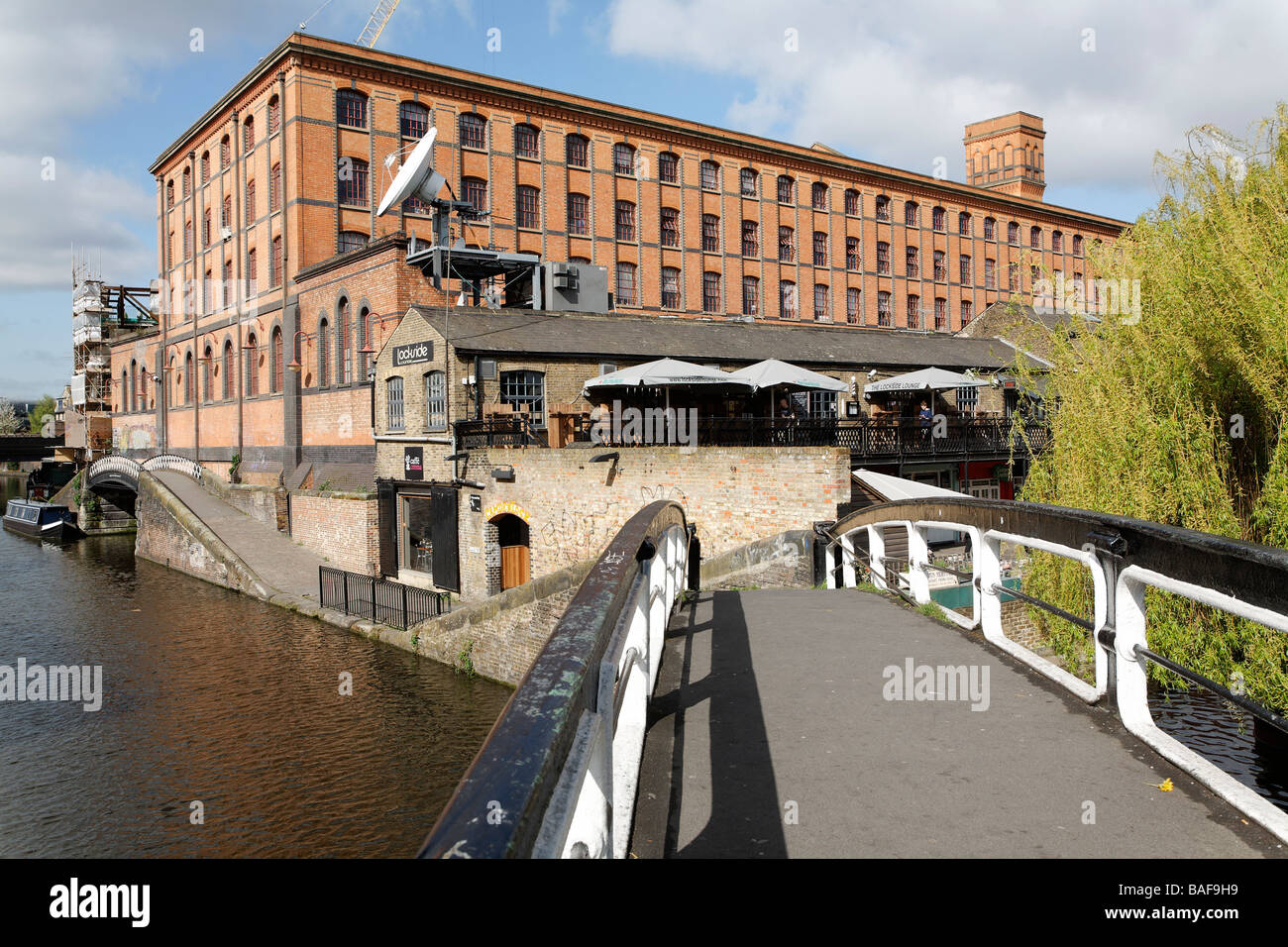 Regent's Canal, Camden Lock, Londra, Inghilterra Foto Stock