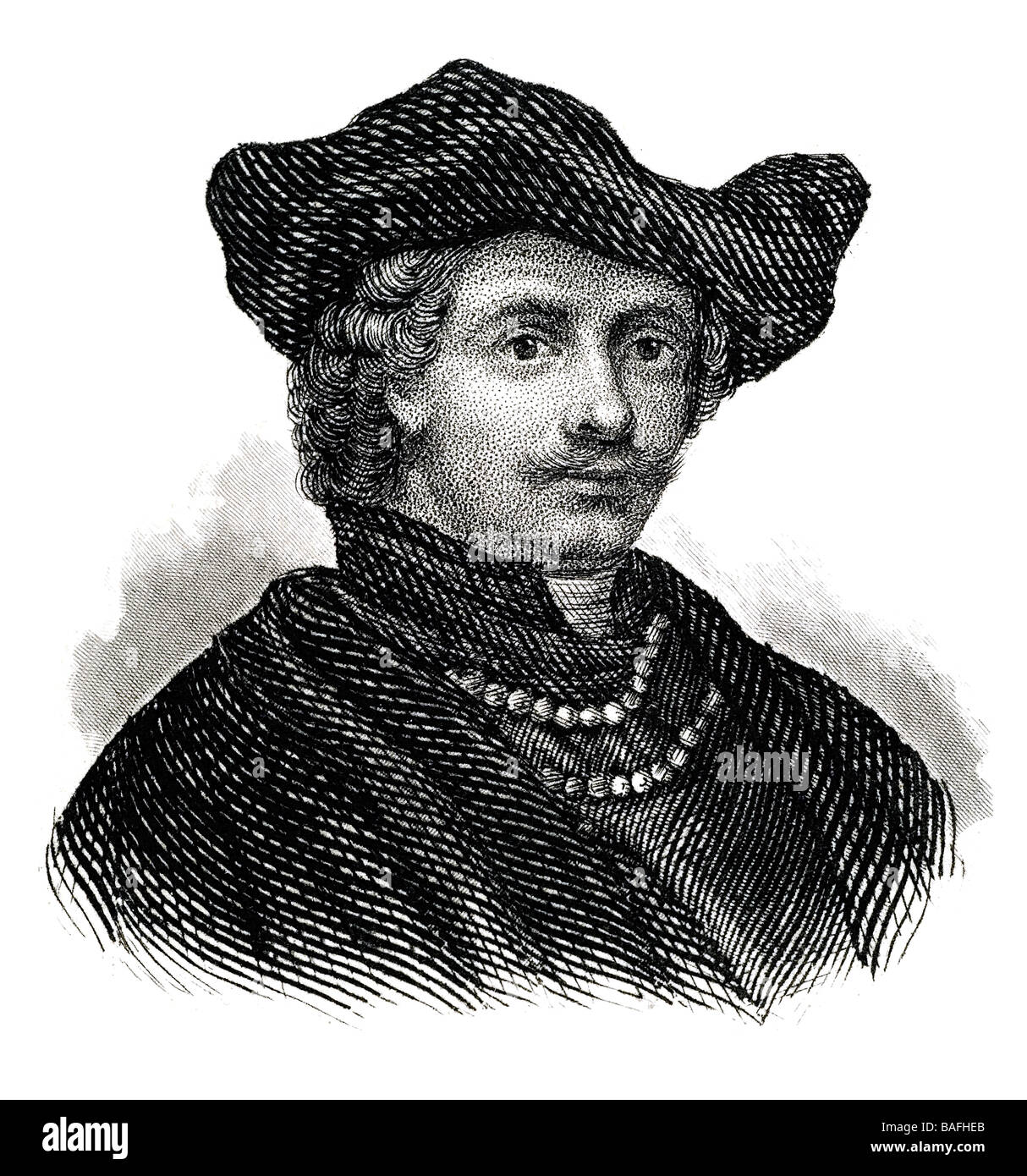 Harmenszoon Rembrandt van Rijn Foto Stock