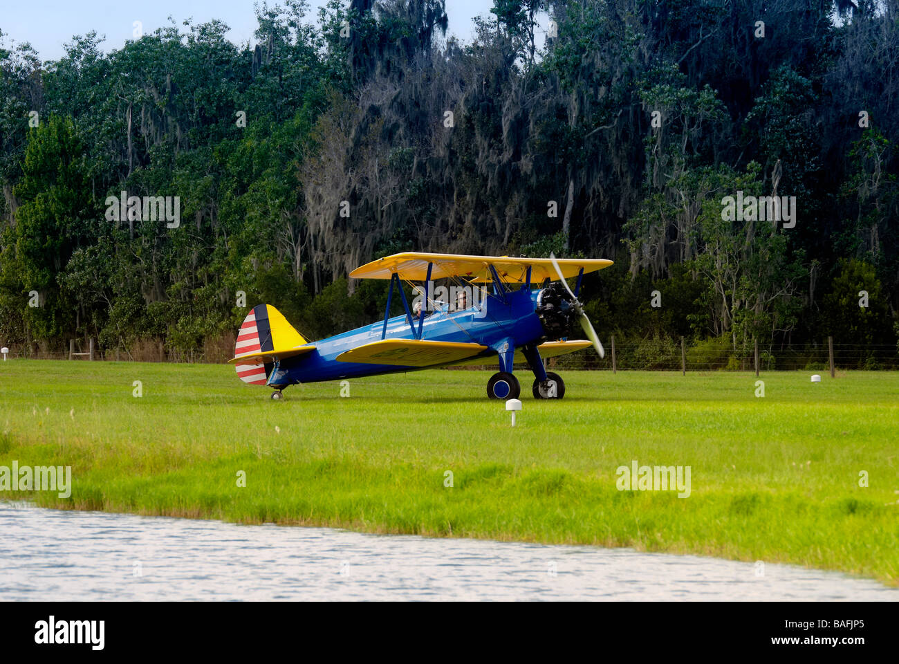 Boeing Stearman PT 17 Foto Stock