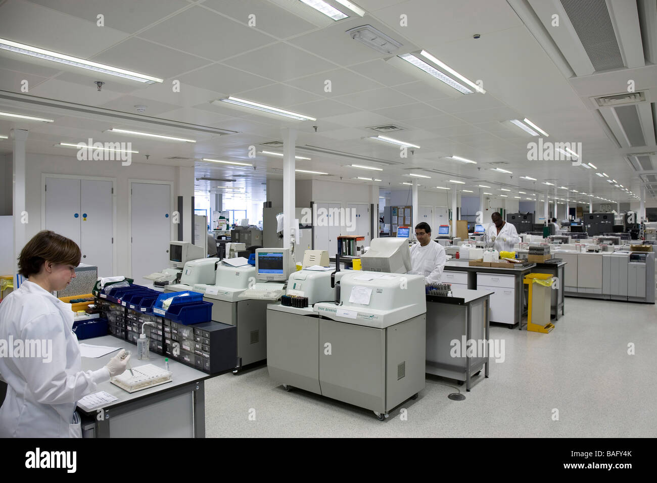 Royal Hospital di Londra e di Patologia Parmacy Building, Londra, Regno Unito, Capita Percy Thomas, Royal Hospital di Londra Foto Stock