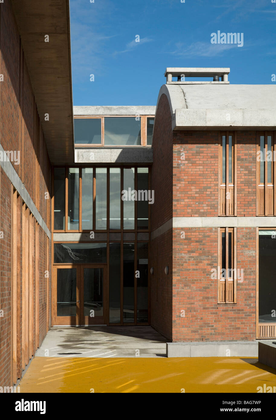 St ultans giunzione scuola di edifici Foto Stock