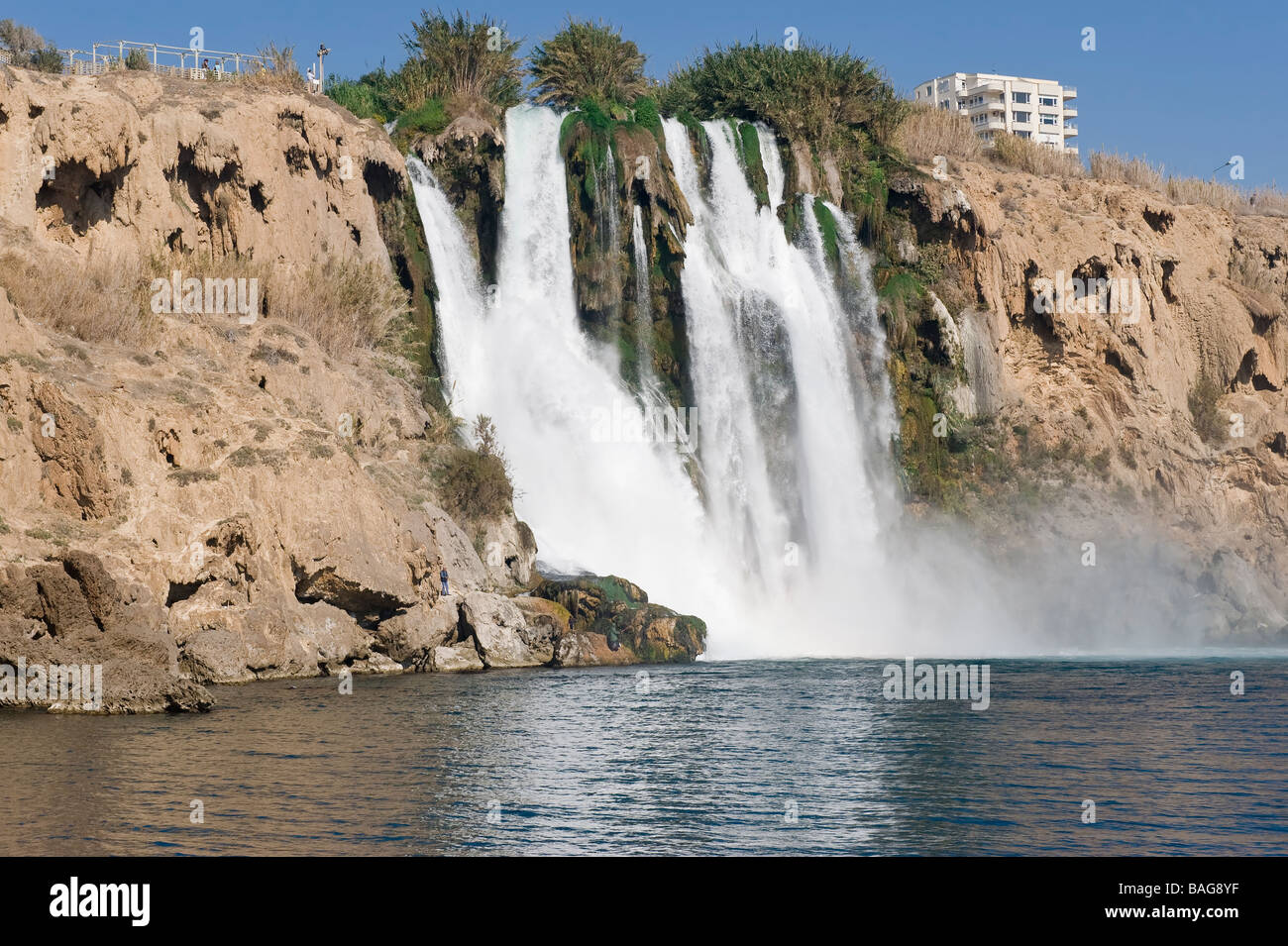 Cascate di Düden Turchia Antalya Foto Stock