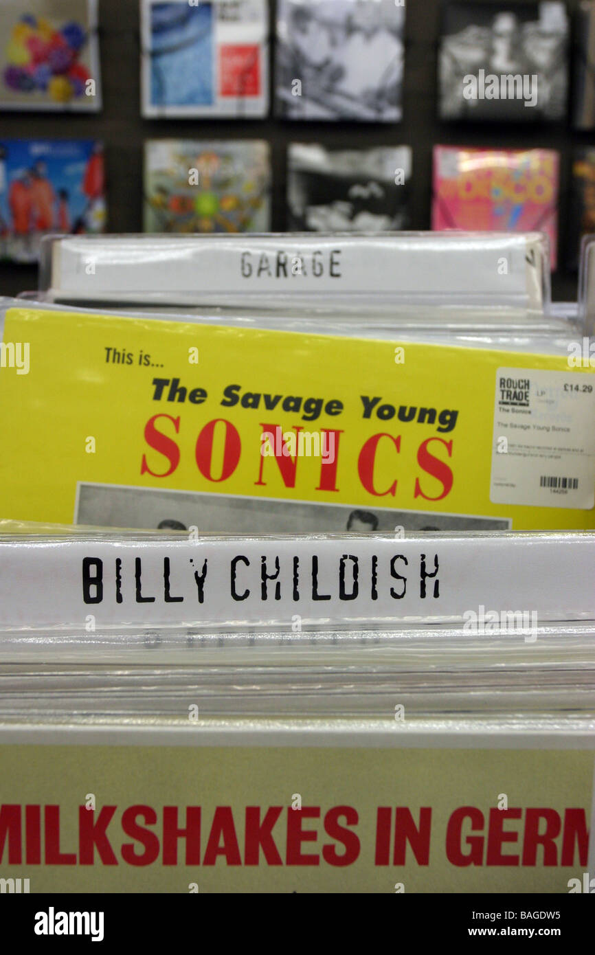 Rough Trade East Music Store Foto Stock