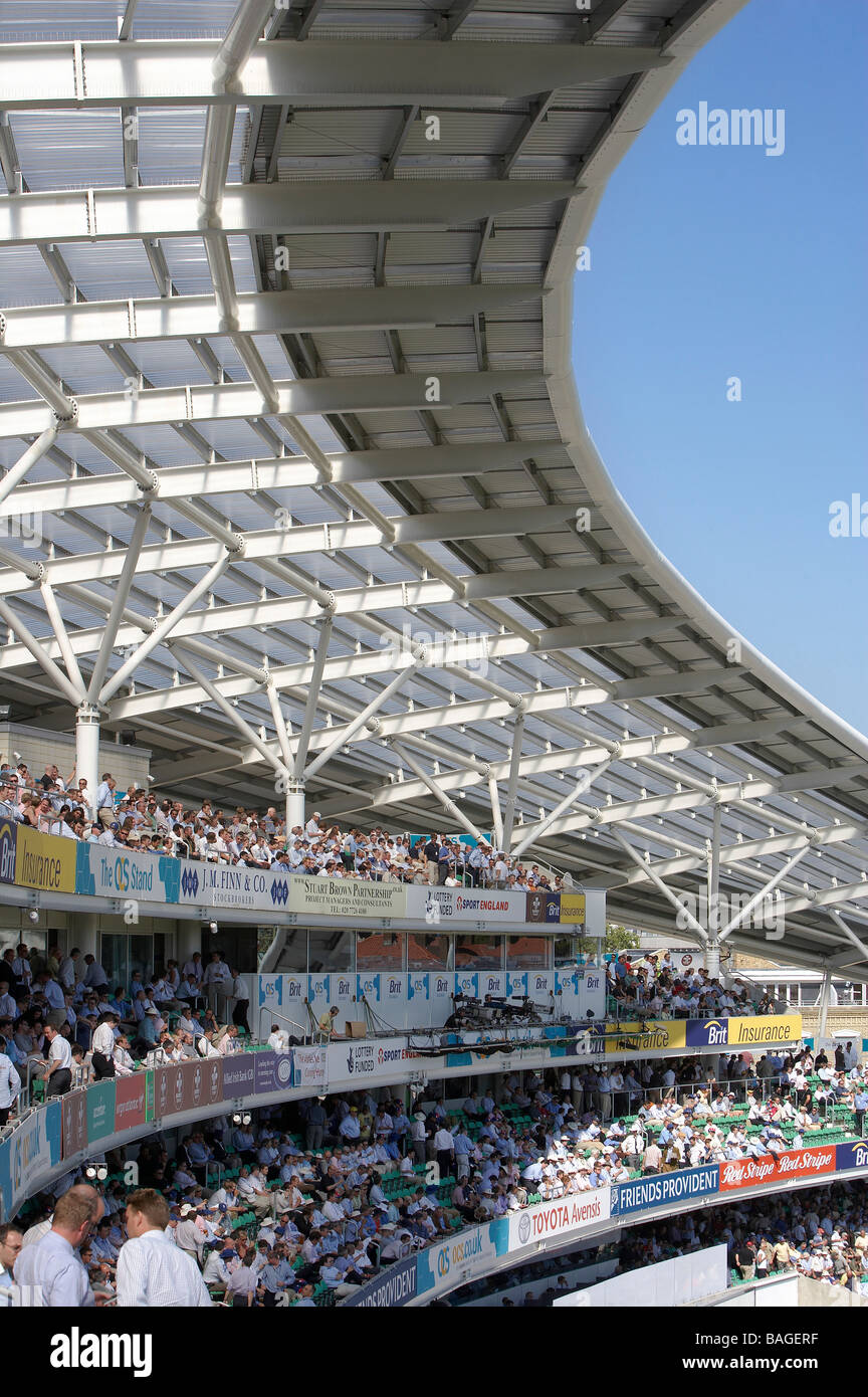 Ocs Stand, Londra, Regno Unito, HOK Sport/il partenariato Miller, Ocs stand 4TH vista di ampio baldacchino. Foto Stock