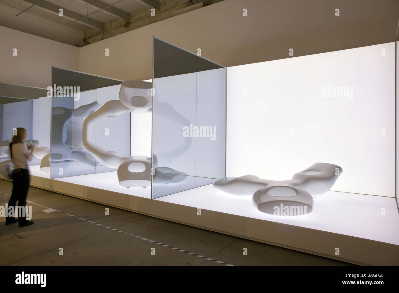 Tre case per il SUBCONS BIENNALE DI VENEZIA 2008, Asymptote Architecture, VENEZIA, Italia Foto Stock