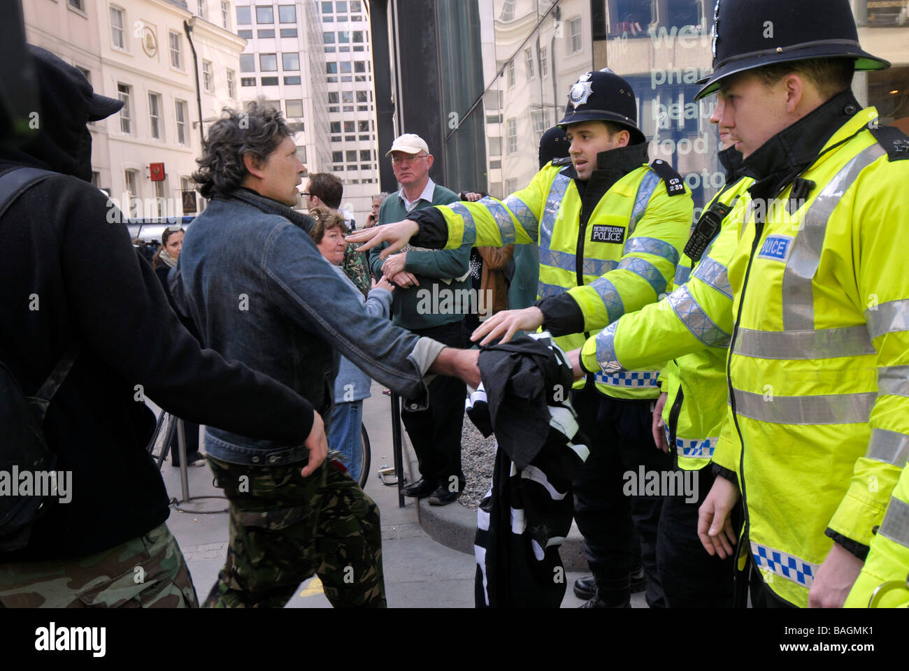 Vertice G20, Londra, Gran Bretagna, Regno Unito Foto Stock