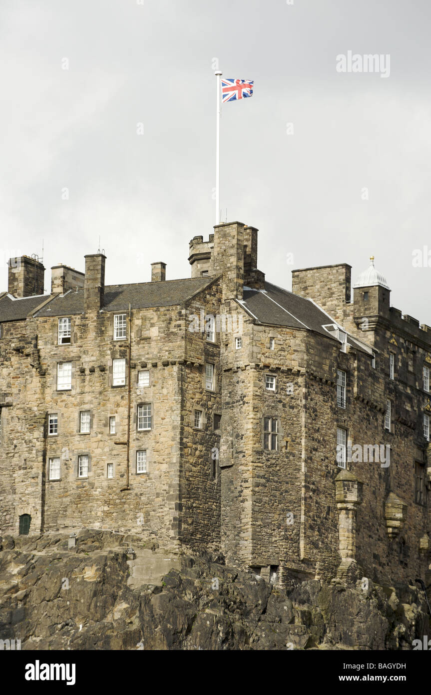 Il Castello di Edimburgo, Scozia Foto Stock