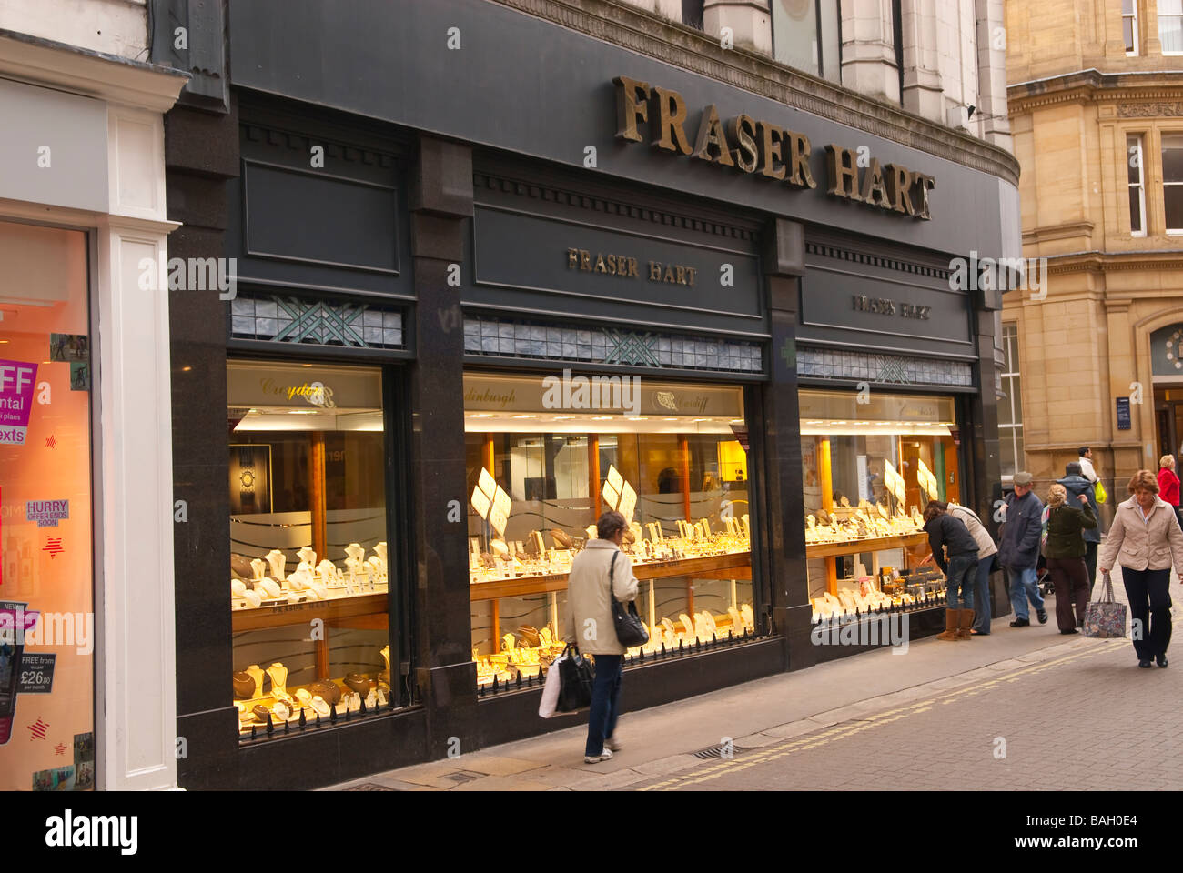 Fraser Hart i gioiellieri shop store in York,Yorkshire, Regno Unito Foto Stock