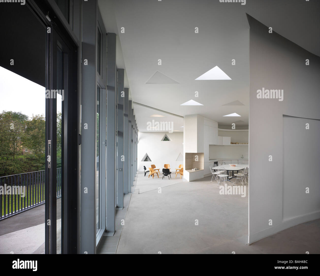 Centro MAGGIES, Zaha Hadid, Kirkcaldy, Regno Unito Foto Stock