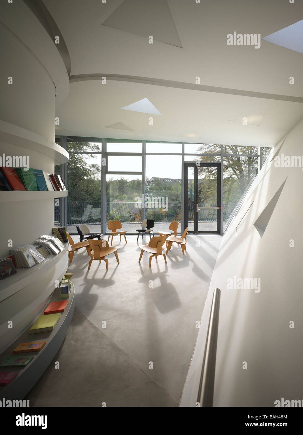 Centro MAGGIES, Zaha Hadid, Kirkcaldy, Regno Unito Foto Stock