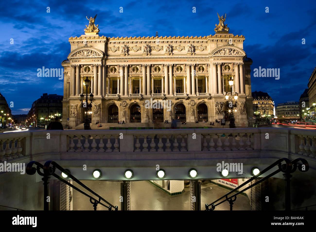 Francia, Parigi, Garnier Opera house Foto Stock