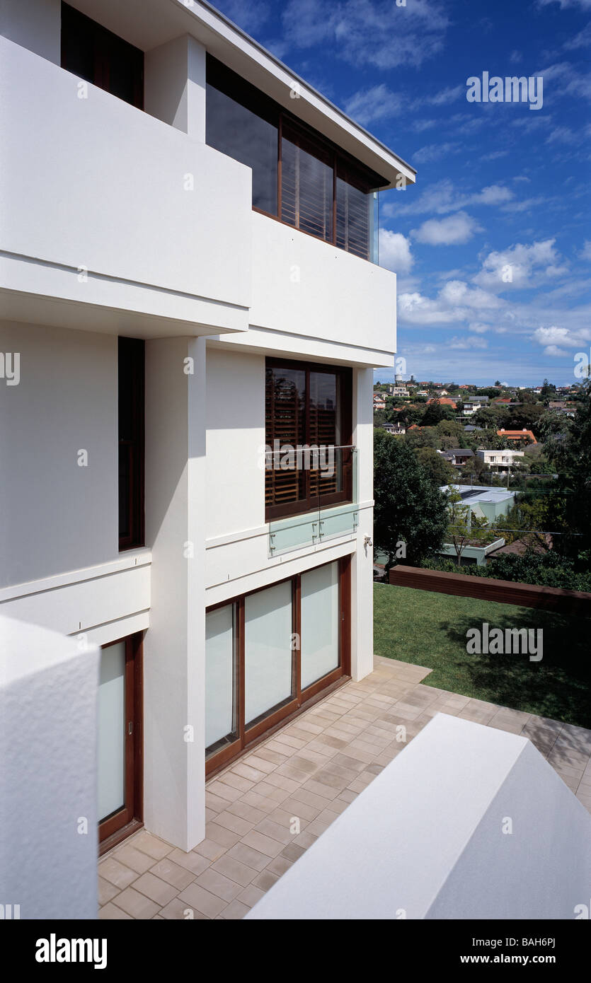Casa Vaucluse, DAVID HAERTSCH / progettato da Jack ALLEN+COTTIER, Sydney, Australia Foto Stock