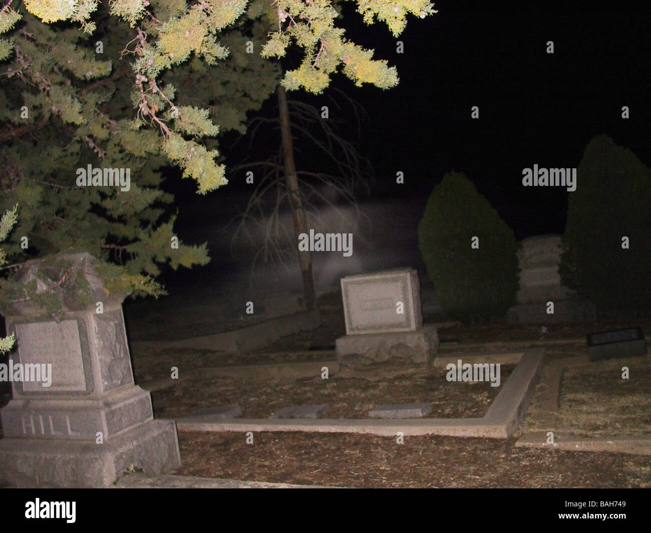 Cimitero di fantasmi Foto Stock