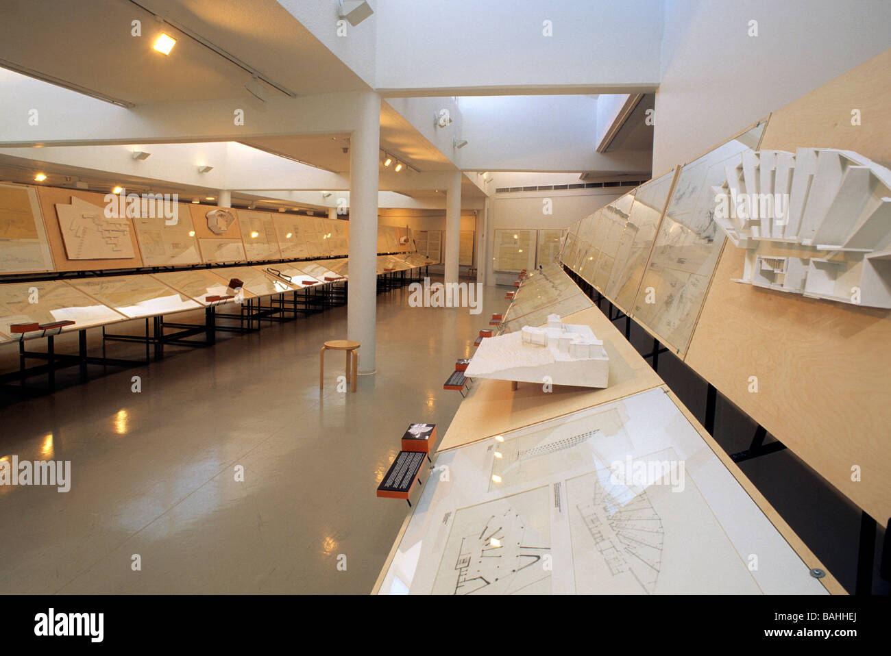 Alvar Aalto Museum, Jyvaskyla, Finlandia, Europa Foto Stock