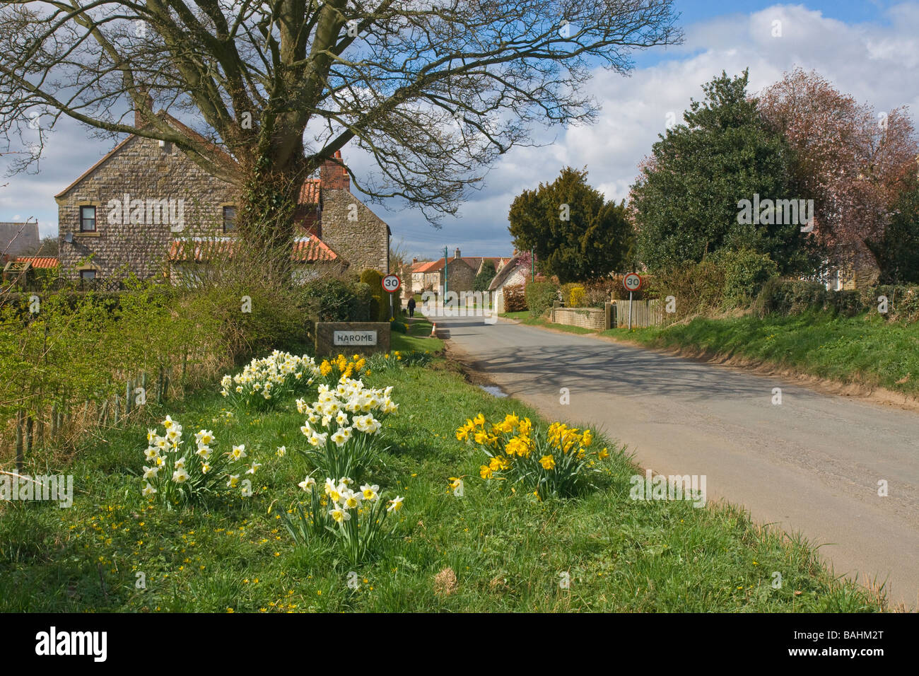 Harome, North Yorkshire, Regno Unito Foto Stock